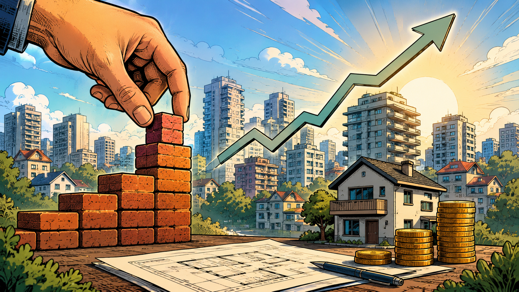 El ladrillo recupera protagonismo como inversión en el mercado inmobiliario argentino